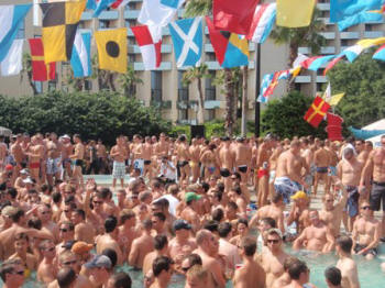 Pool party Gay Days