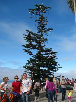 Christmas in Ocean Beach :-)