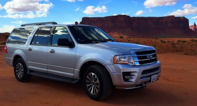 In Monument Valley.