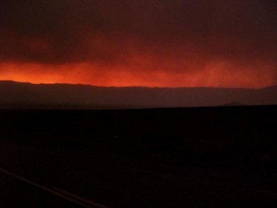 Zonsondergang Death Valley