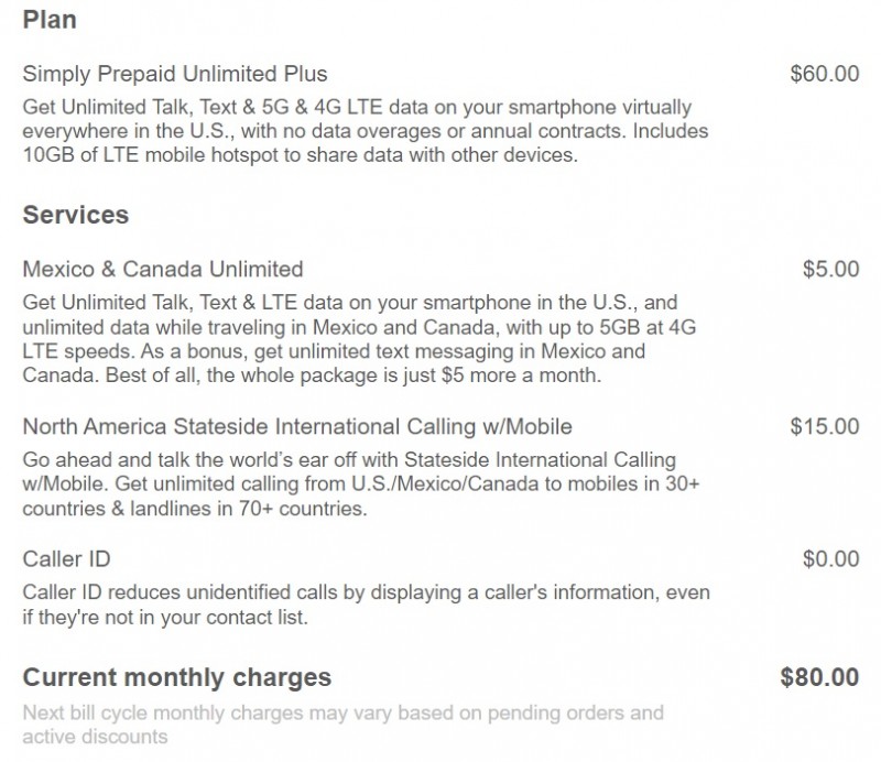 Details T-Mobile prepaid